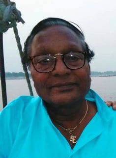 Former Municipal Council President Shiv Kumar Agrahari died after falling from the roof.
