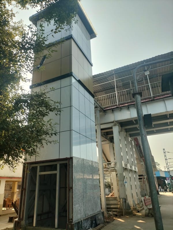 Lift at Tanakpur railway station in final stages, escalator work begins