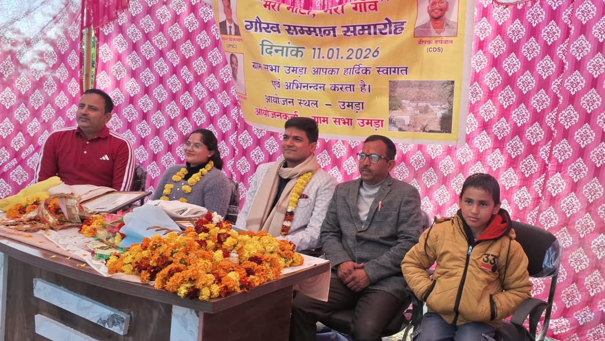 Pradyumna, Deepak and Anshika honoured