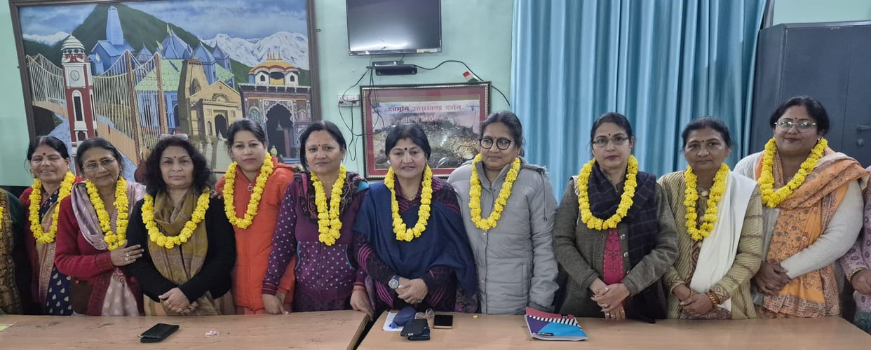 Poonam became the president of Uttarakhand Women Self Help Group