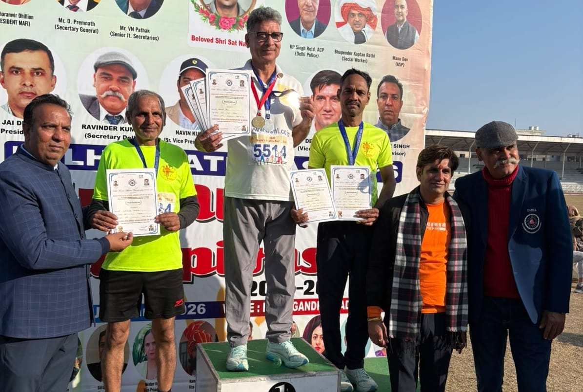 Arvind Dahiya won one gold and two silver medals