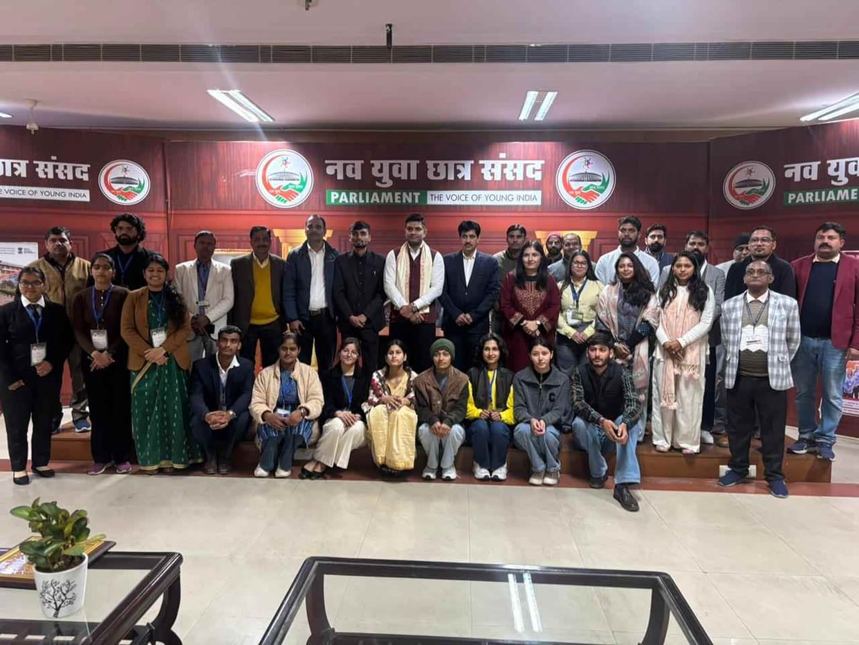 Democratic consciousness gets a strong platform in Nav Yuva Chhatra Sansad