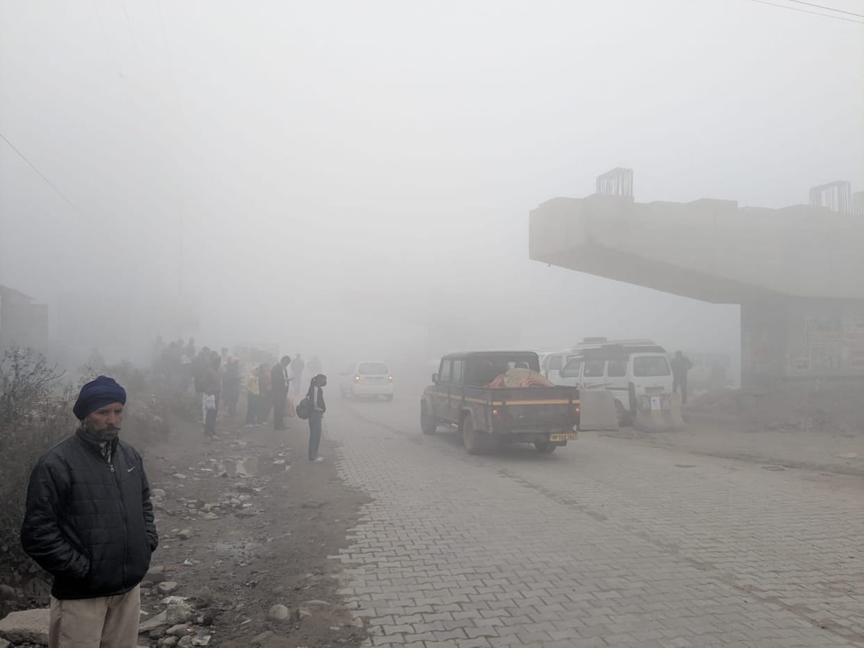 Fog hits truck drivers from BBN to Delhi, pockets slack, with an additional burden of Rs 2,000 per trip.