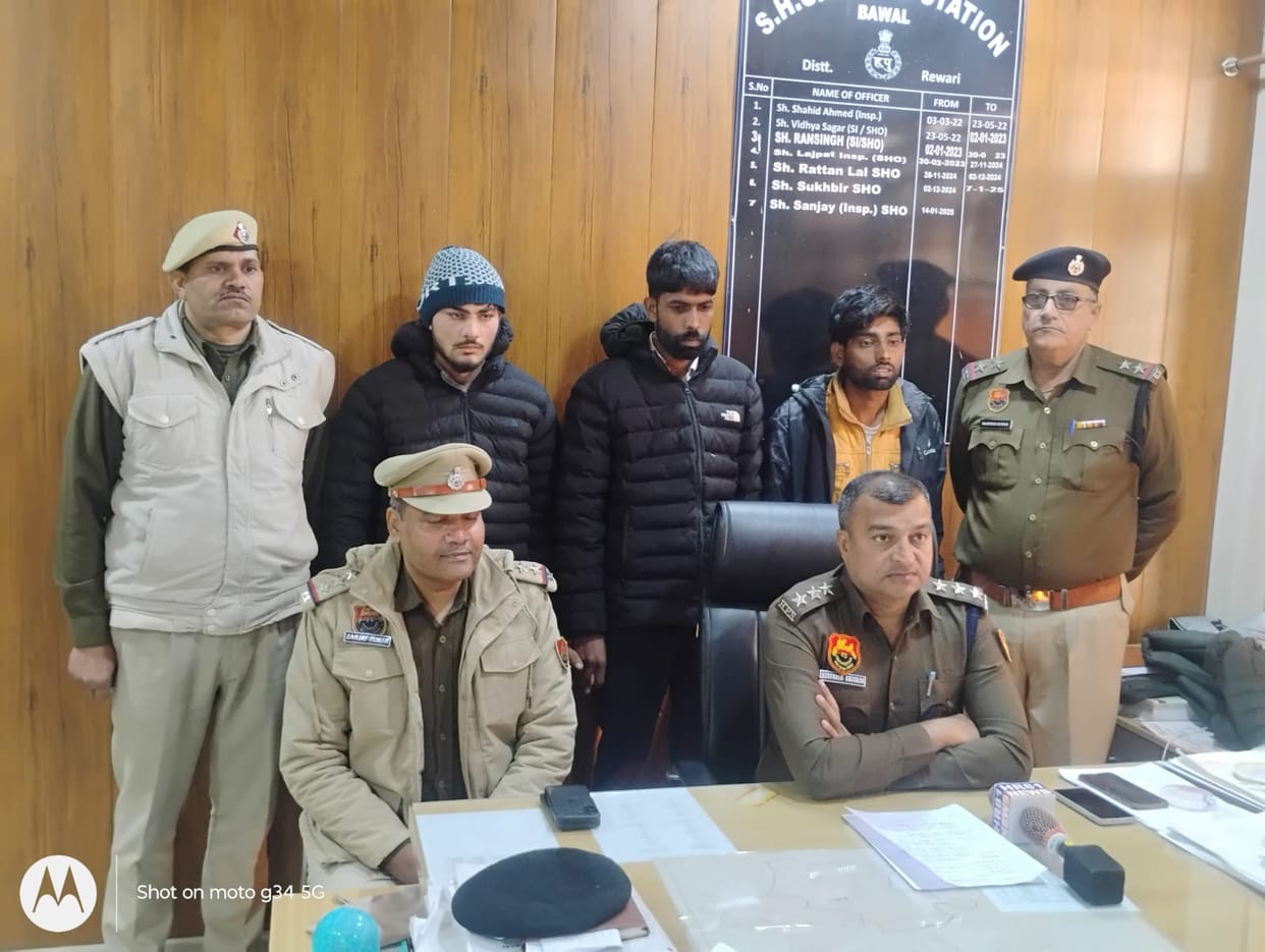 Three accused arrested in temple theft case