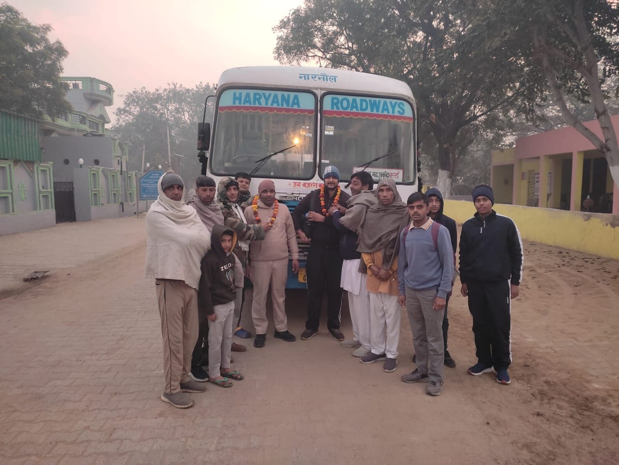 Bus service started on rural route, people of six villages will get benefit
