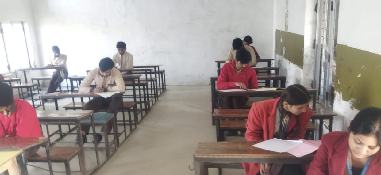 Pre-board exams were conducted under CCTV surveillance.