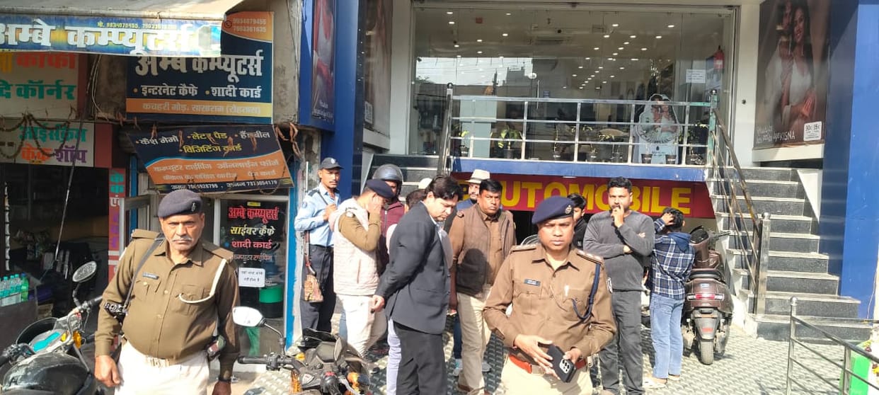 Bihar News: Major theft at Krishna Jewellery Shop in Sasaram, investigation intensified based on CCTV footage