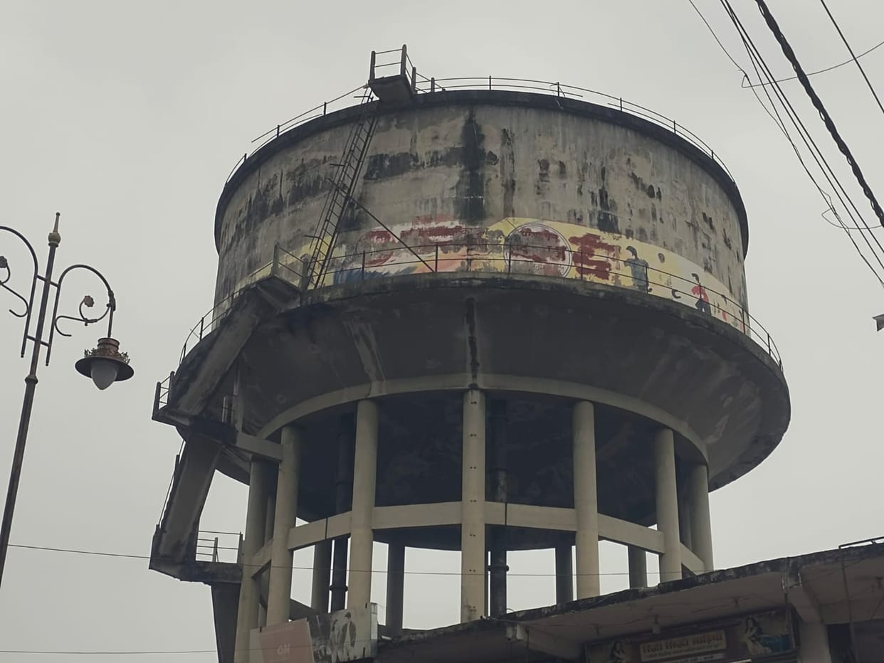 The cleaning of water tanks has been awaiting budget allocation for a year and a half.