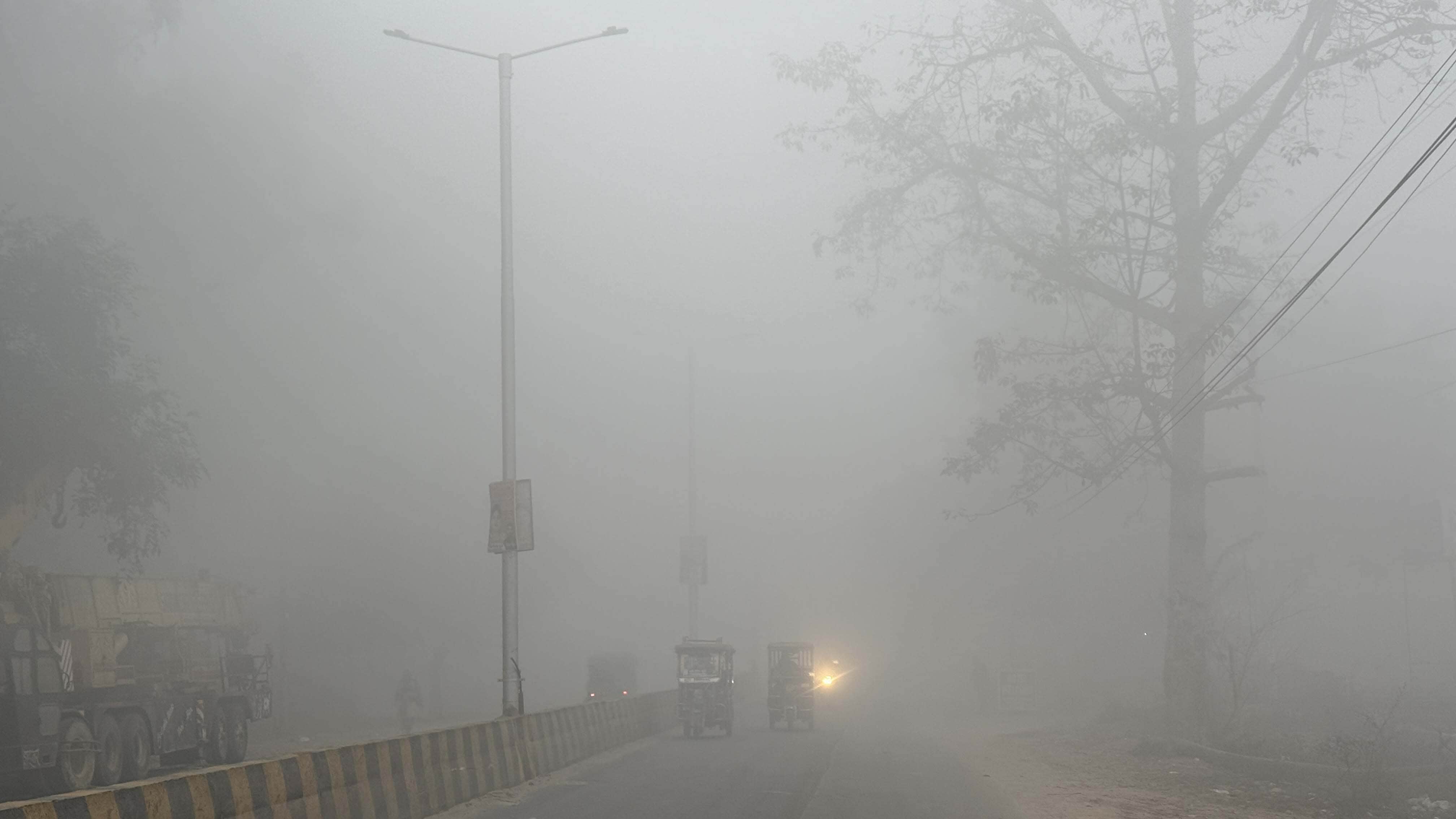 कोहरा। सांकेतिक तस्वीर।