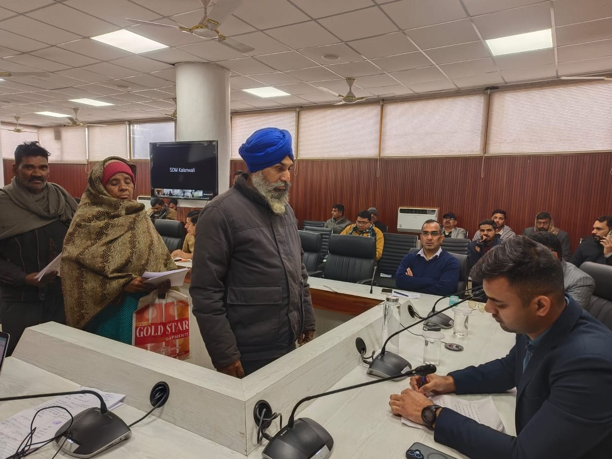 165 complaints were resolved in the camps.