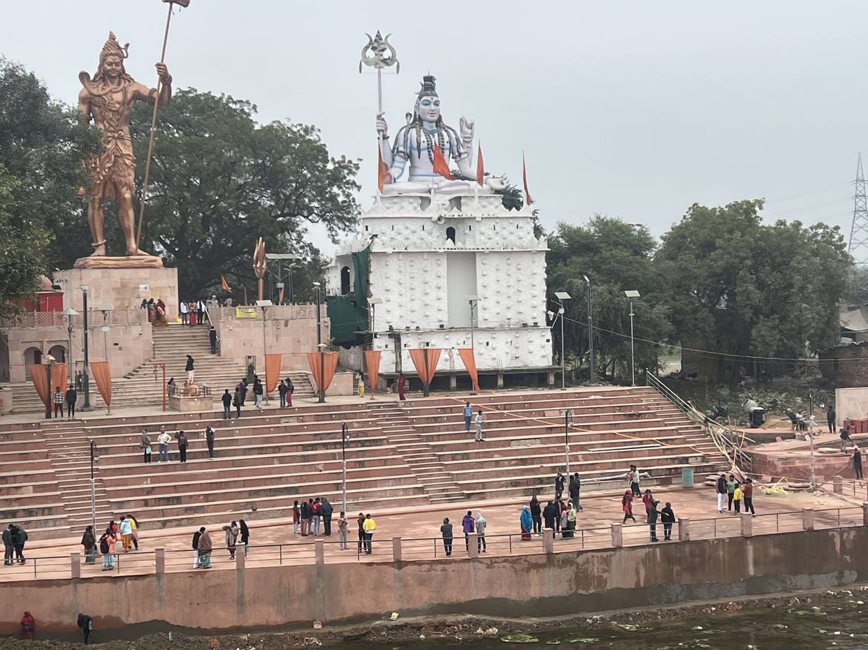 The beautification of Gayghat is 90 percent complete; a fountain will be installed.