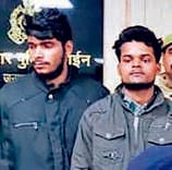 Two suspects arrested in robbery case.