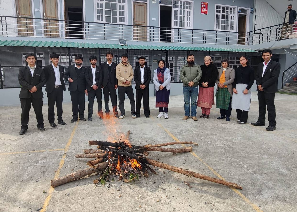 Lohri festival celebrated at Radhe-Radhe Veterinary Institute