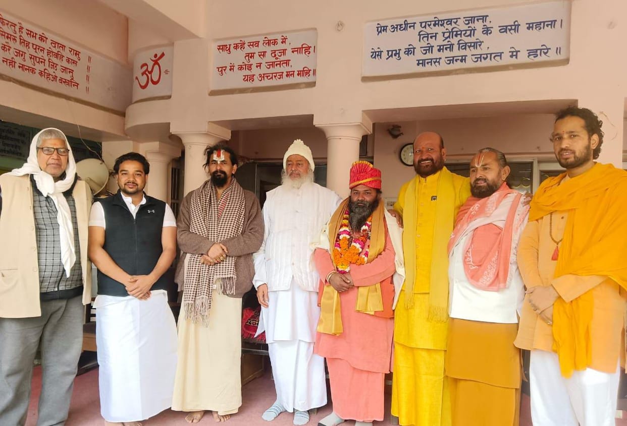 Wished long life to Sakshi Maharaj