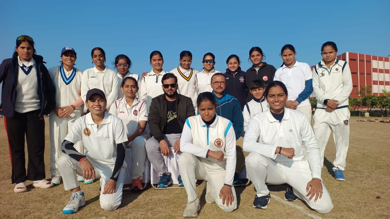 CSJMU wins by 215 runs in the Women's T20 Cricket Championship