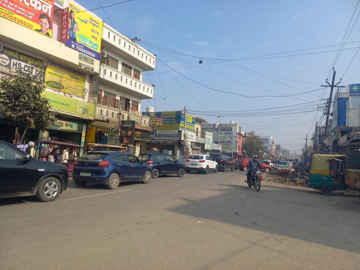 The failure to clear the drains led to traffic congestion throughout the day.
