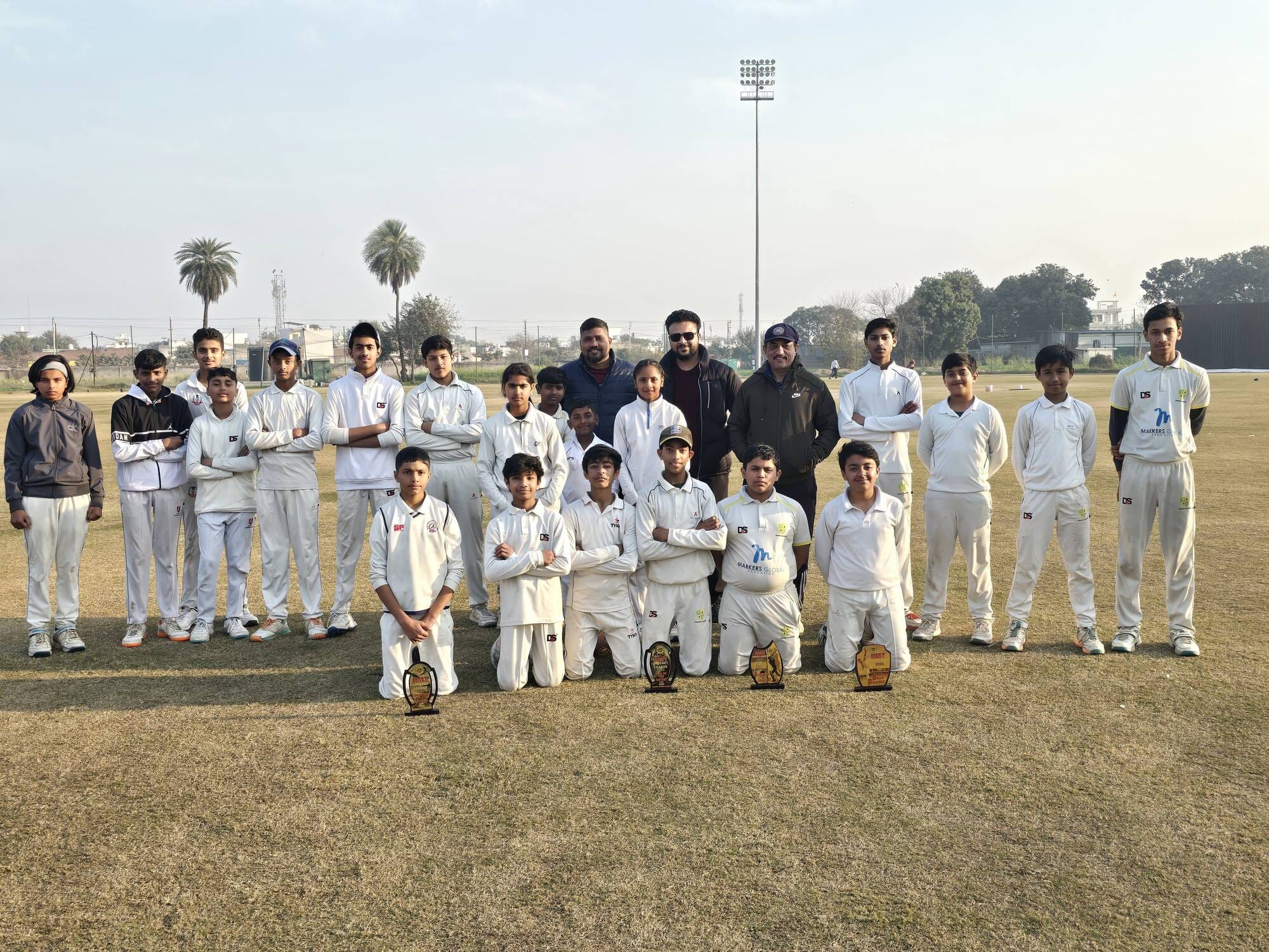 Taps Cricket Academy won the match by 122 runs