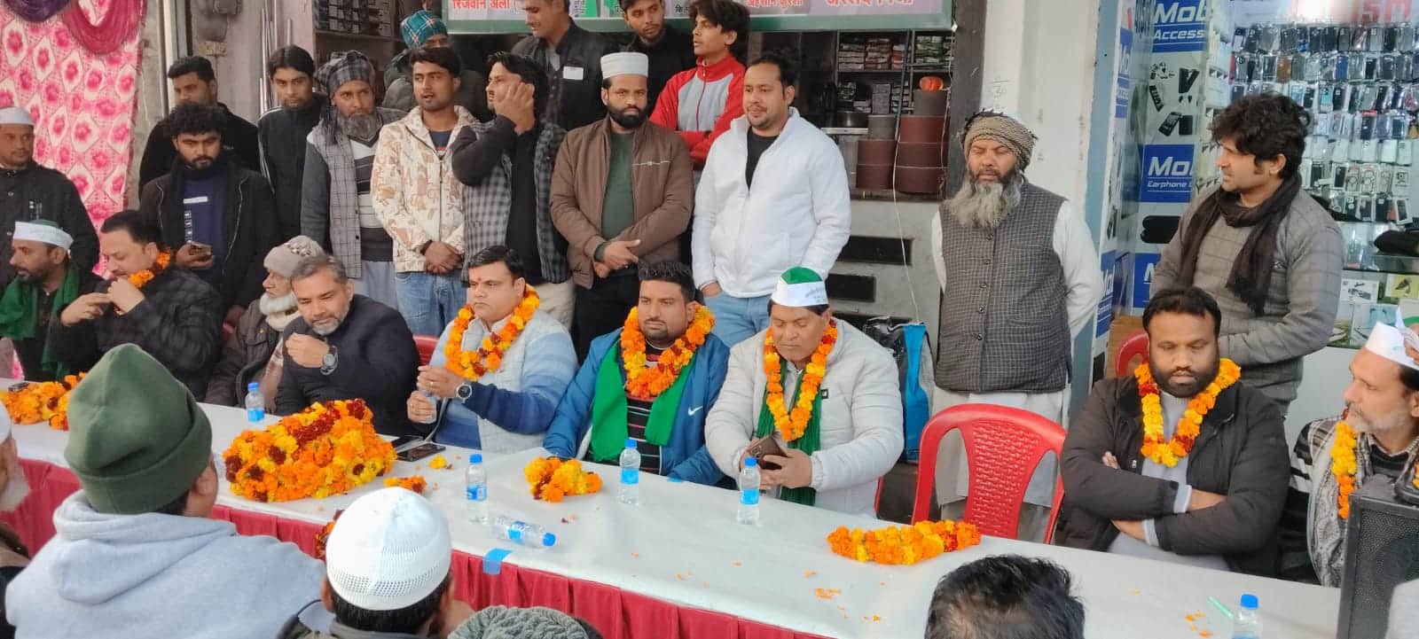 छुटमलपुर में भाकियू तोमर के स्थापना दिवस समारोह को संबोधित करते राष्ट्रीय अध्यक्ष संजीव तोमर। 