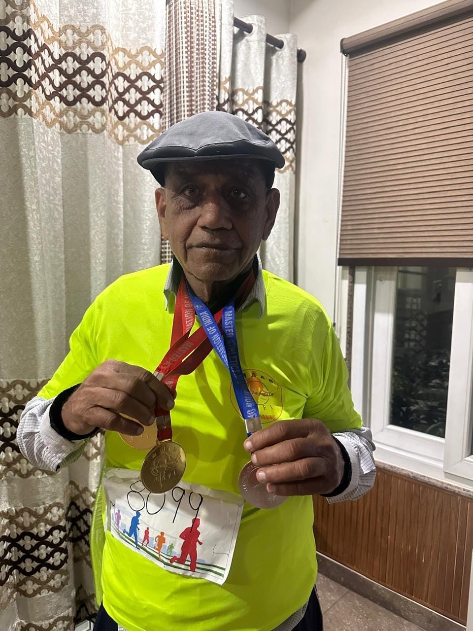 Even at the age of 83, Harish Chandra swiftly hit the target.