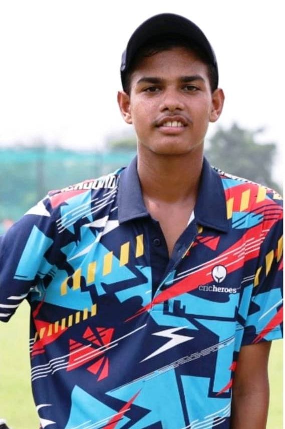 Cricket shines from the village, Arnav selected in the Under-14 team