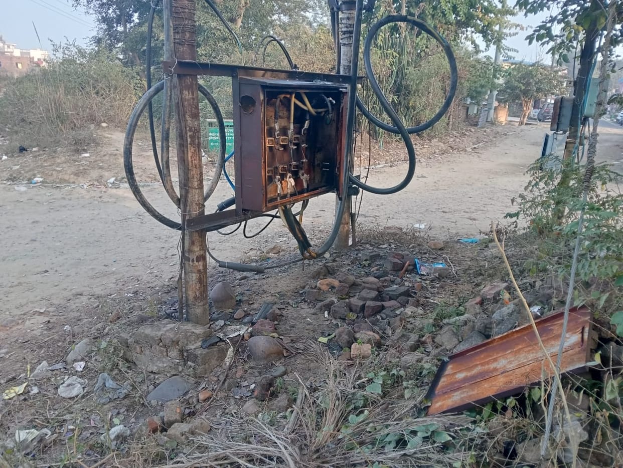 Open transformer covers in Gagret Vis area pose risk of accidents