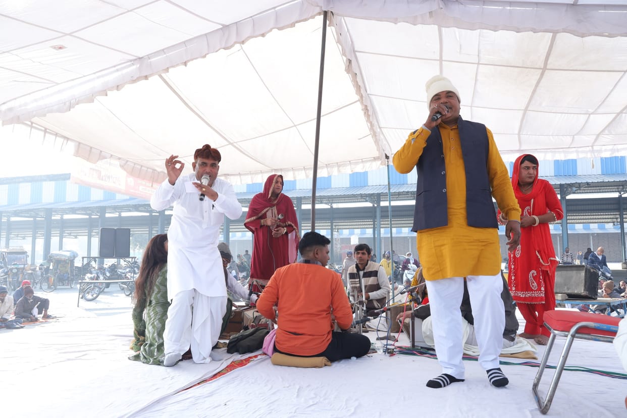 Raja Bhoj and Sharan De Song were staged