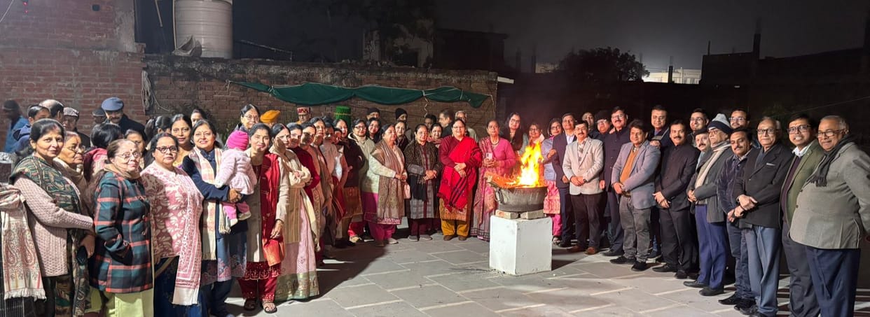 Entrepreneurs celebrated Lohri festival in Chandpur