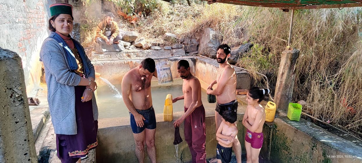 Religious program at Unnu Mahadev Temple in Jury