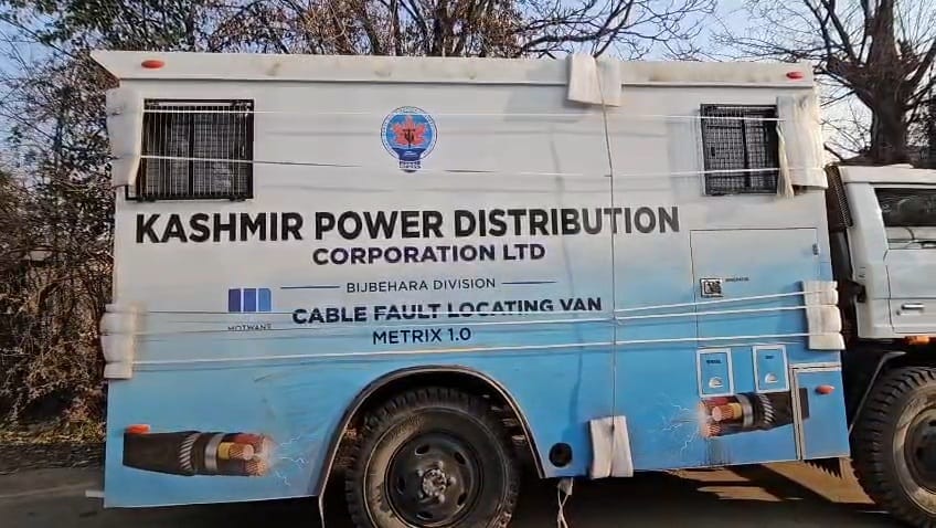 Srinagar, KPDCL, Kashmir Cable Fault Location Van, Inaguration