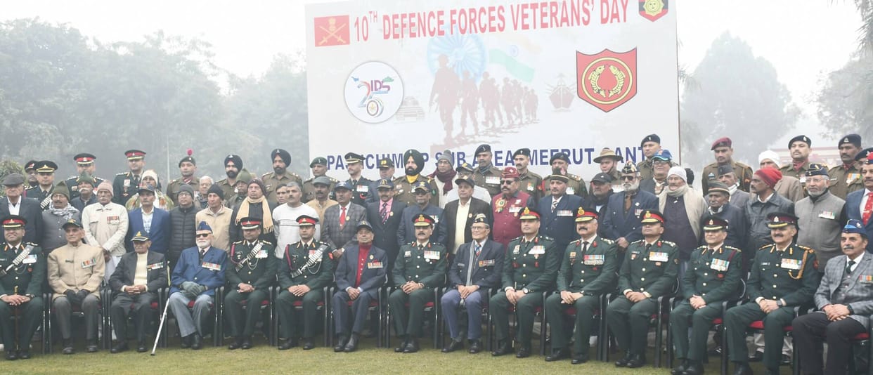 Ex-servicemen are an inspiration to society and role models for the youth.