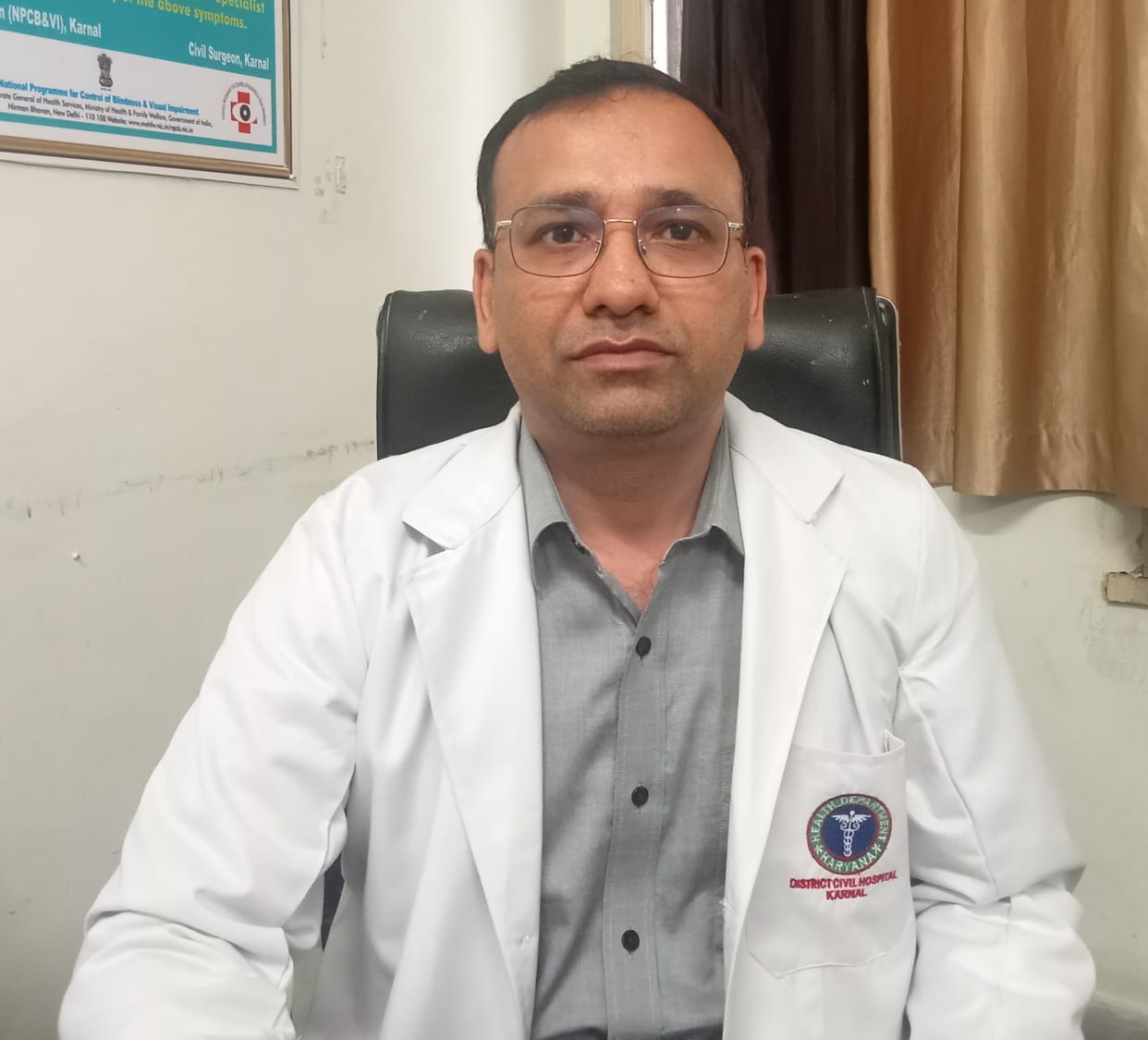 Cold and dry air increases the problem of sinusitis, with up to 60 patients arriving daily.