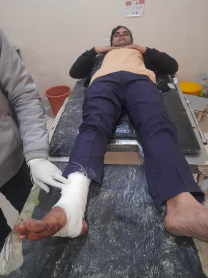 Chinese kite string gets tangled in man leg in Shajapur leaving him seriously injured