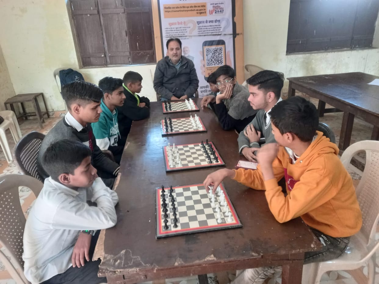 Youth activity in district.