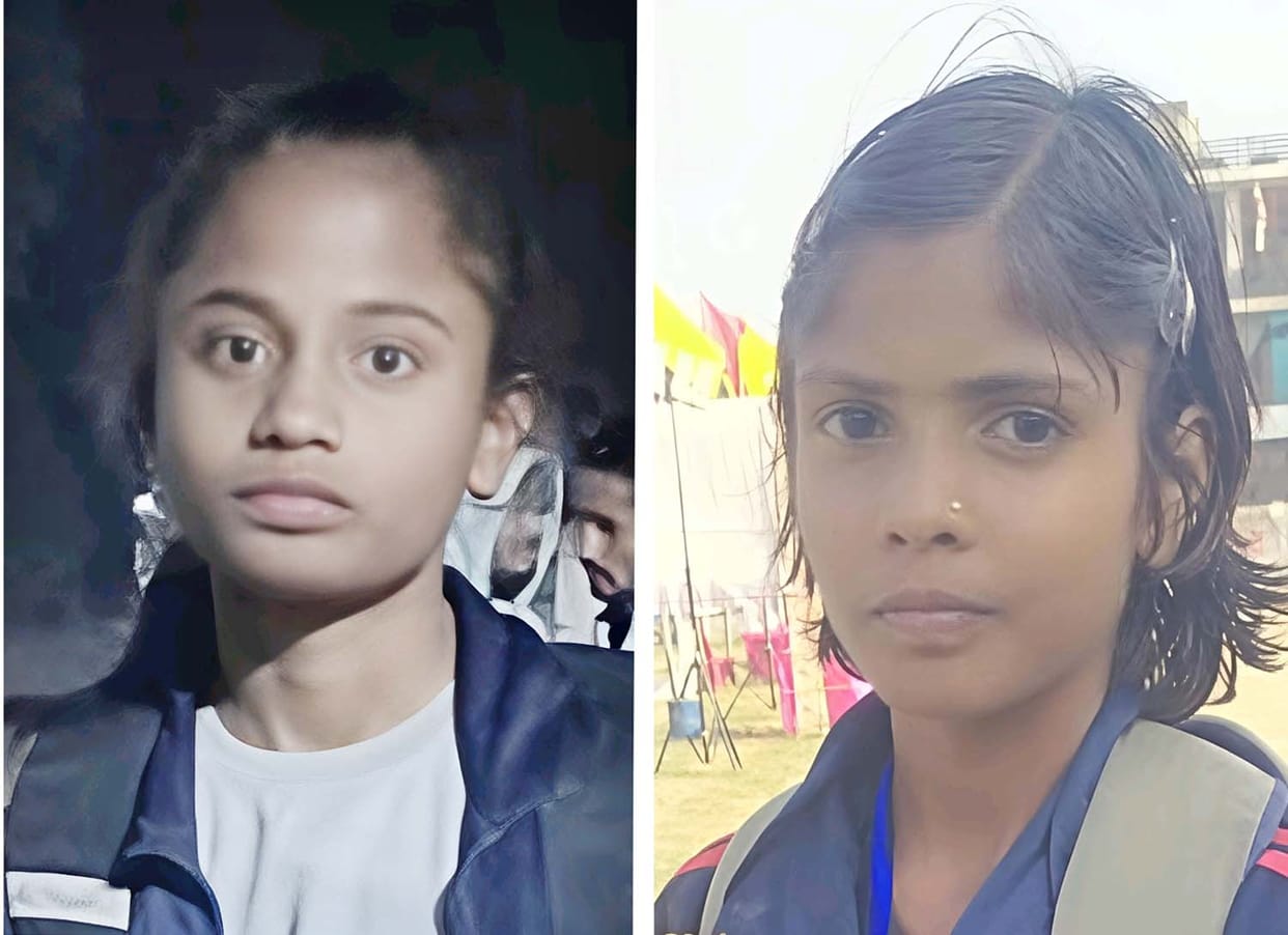 Kho-Kho: Two girls from Bhadohi selected for the UP team in National School Games