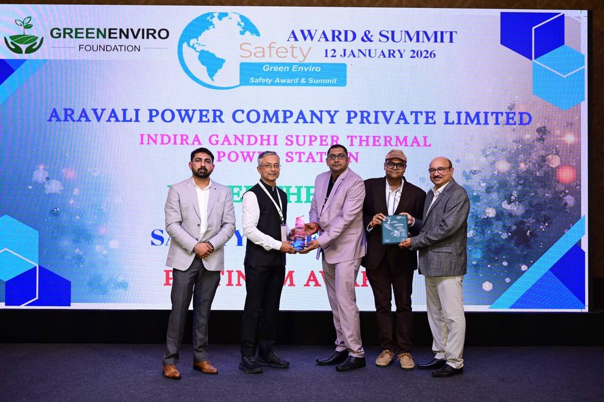 APCPPL receives Safety and Platinum Awards.
