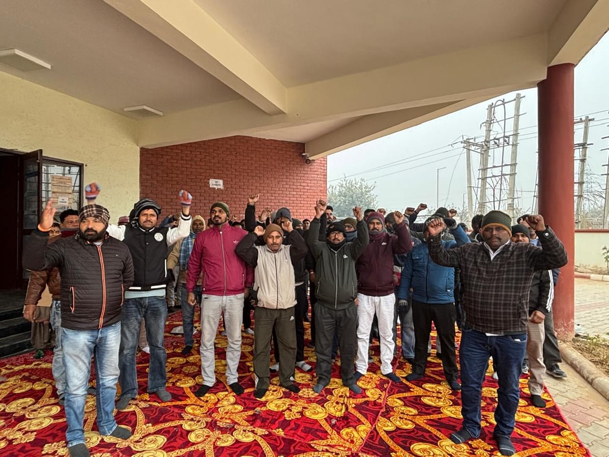 Electricity workers halted work for the second day.