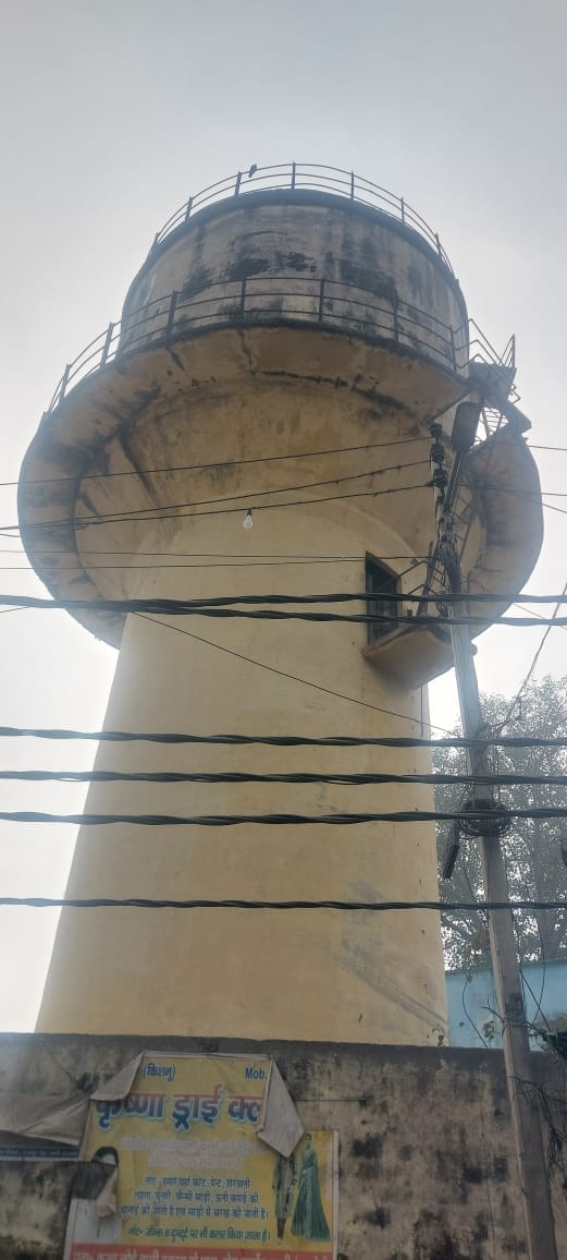 It is not known when the tanks were cleaned, they are fulfilling the formality by adding bleaching powder.
