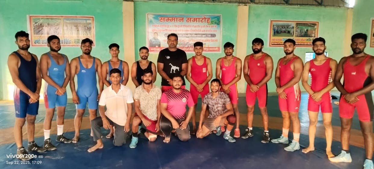 Kanpur division's junior boys' wrestling team announced