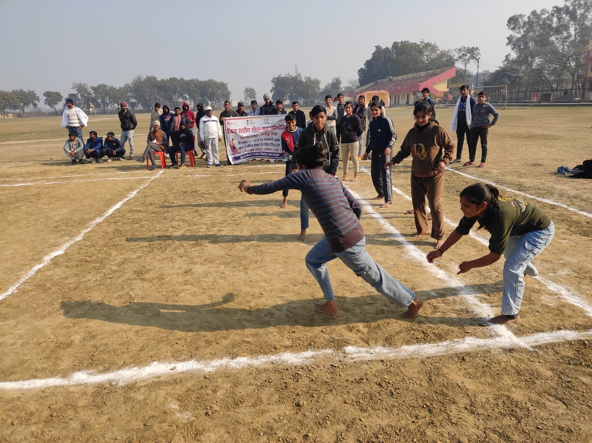 Nidhauli Kalan won the girls race and kabaddi.