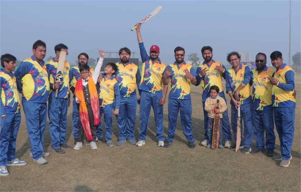 Vrindavan Child Development Council won the cricket match.