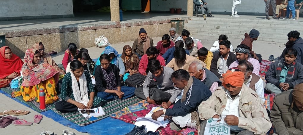 Allegations of removing goods from the protest site and closing the toilet