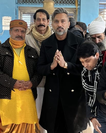 Singer Honey Singh performed Jalabhishek