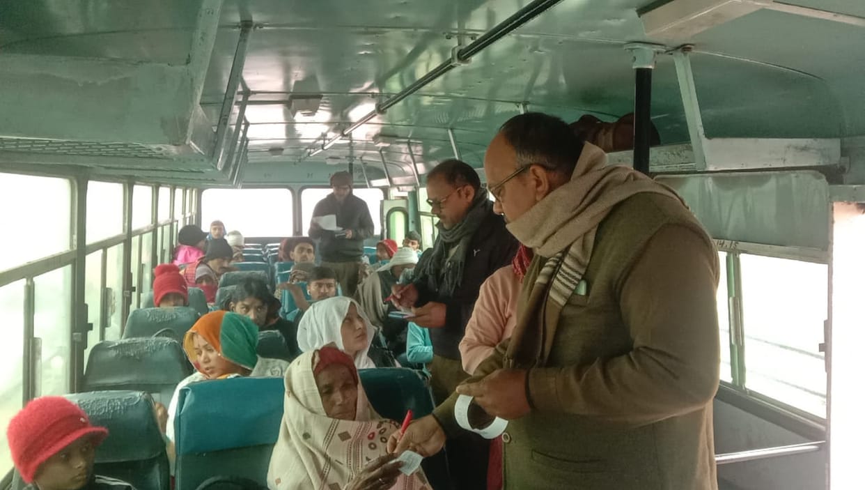 250 people caught travelling without tickets in roadways buses in a month, fined Rs 72,750