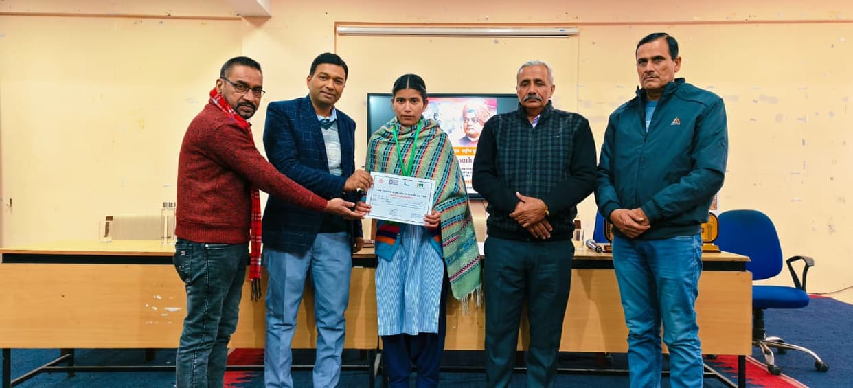 Jasmine first, Preet Kaur second in National Youth Week competition