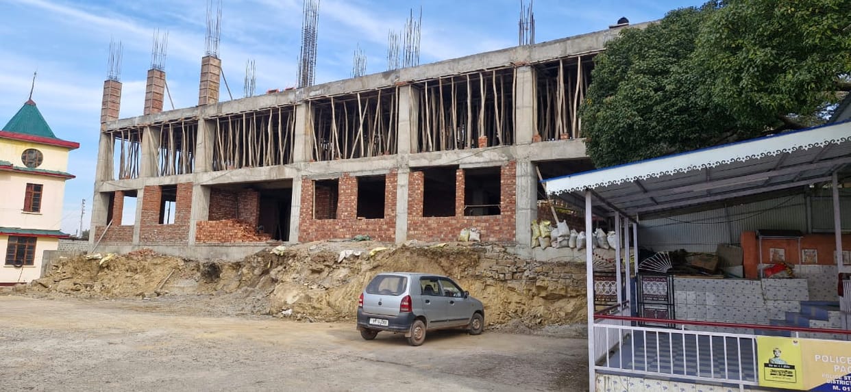 JMIC court building being constructed at Sarahan at a cost of Rs 5.34 crore