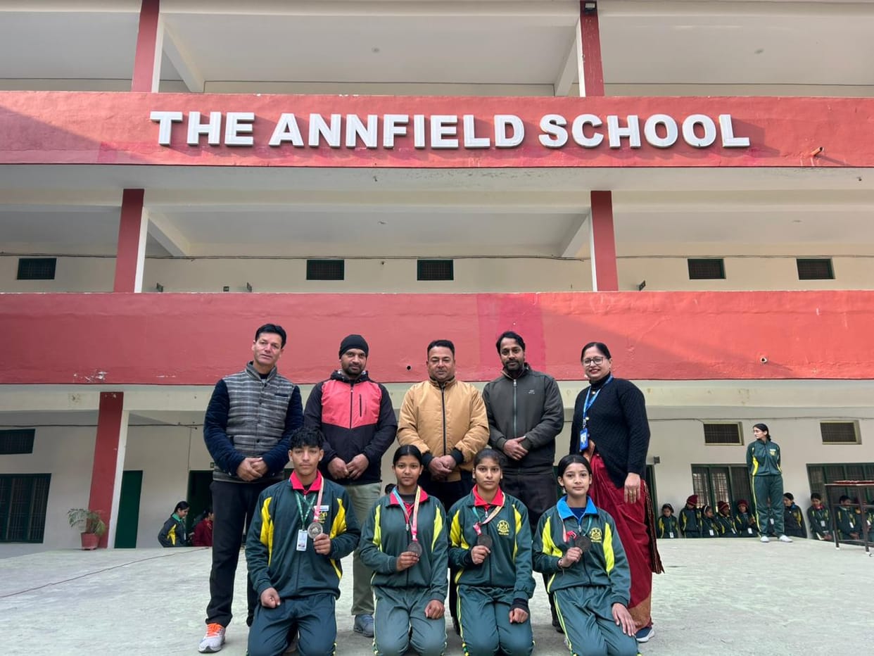 The Enfield School players shine at the Sports Mahakumbh