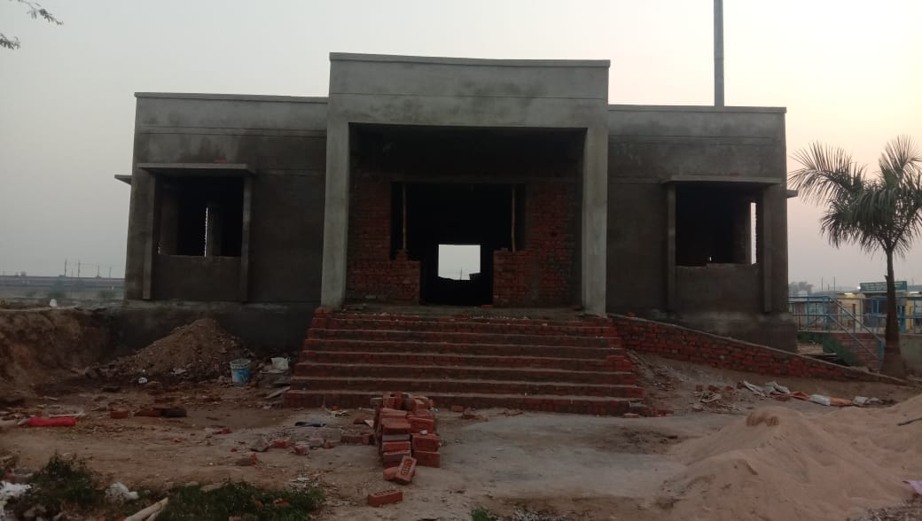 The second installment was not received since October, and the work on the zonal and marriage halls was halted.