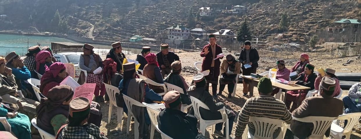 People of Kafnu were informed about the government schemes