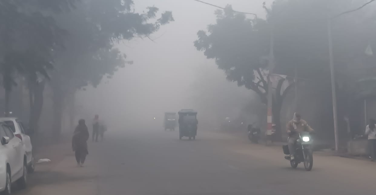After four days, dense fog returned, and the humidity increased