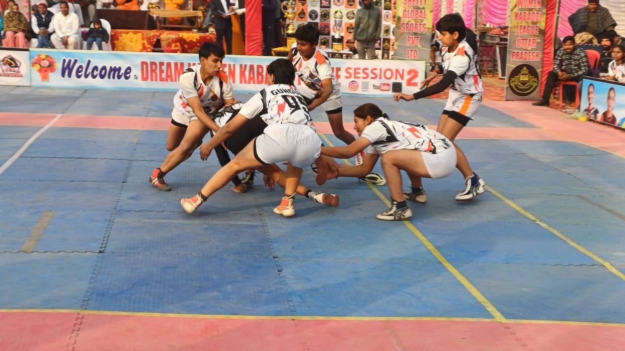 Young fighters won the title in Kabaddi